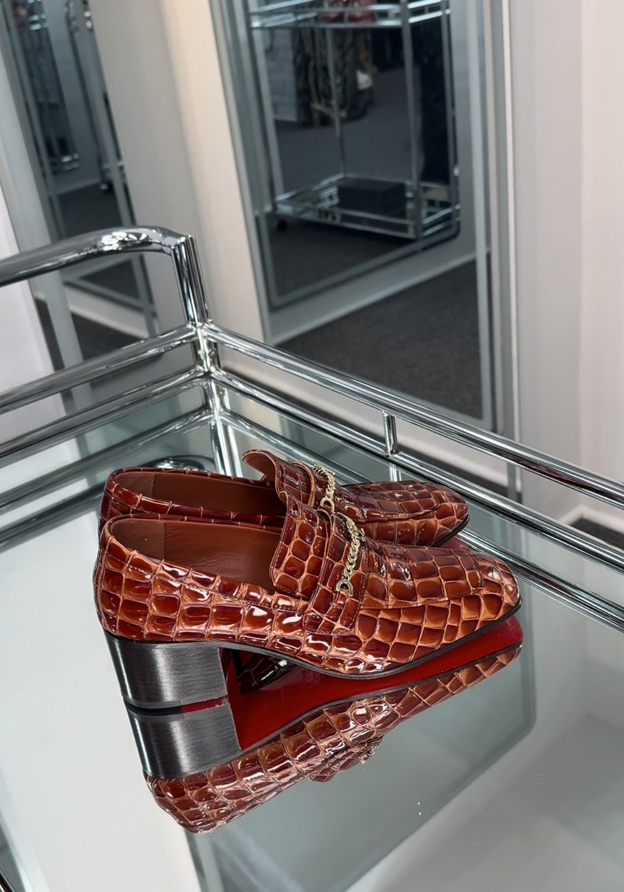 Christian Louboutin Loafer Heel