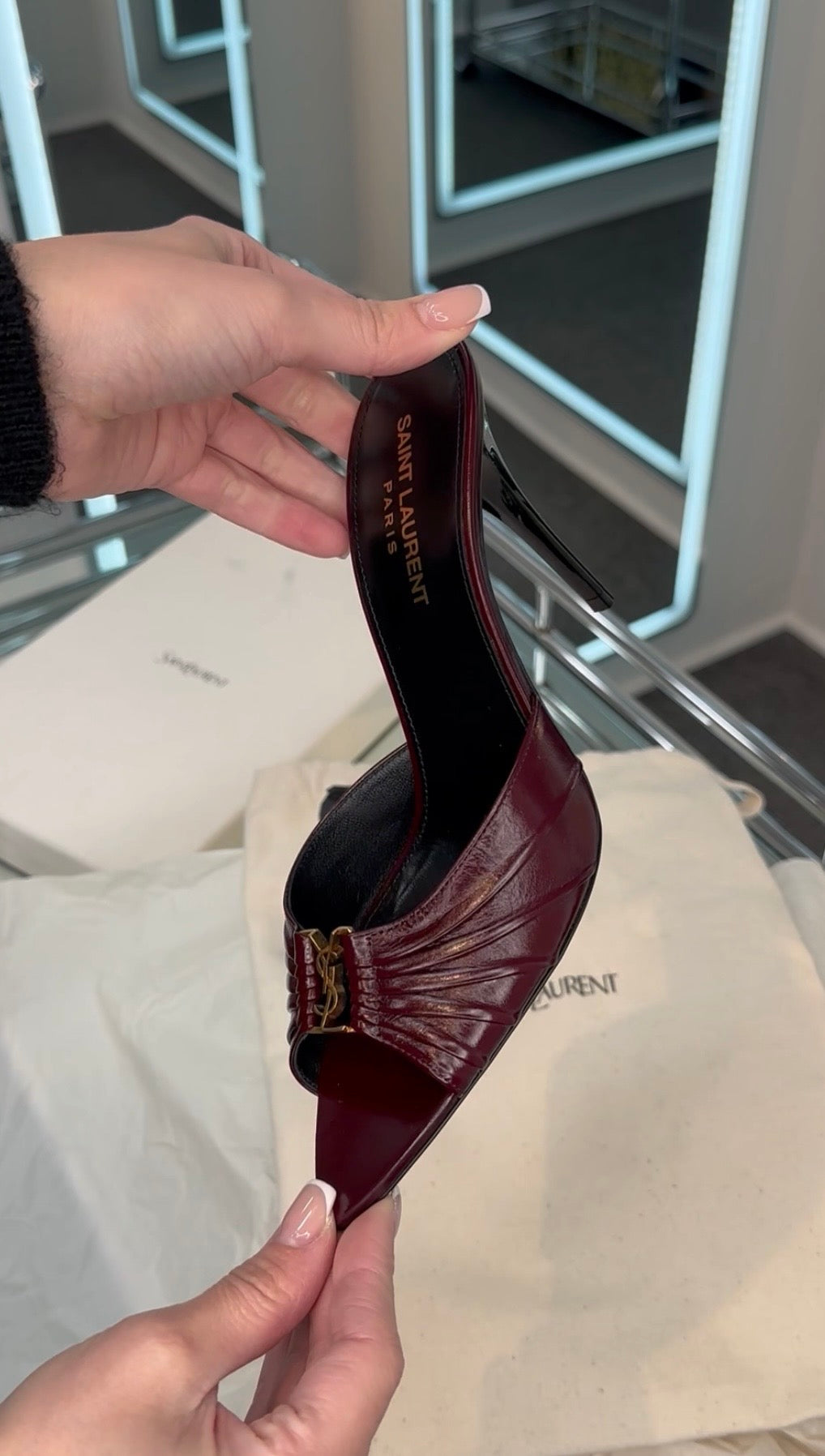 Saint Laurent Mule Sandal