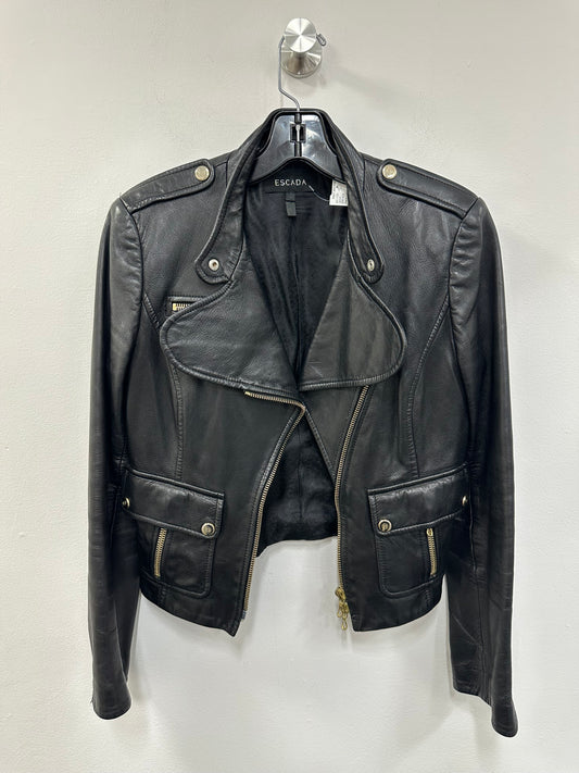 Escada leather Jacket
