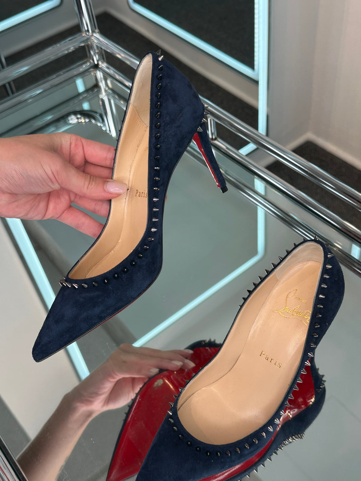 Christian Louboutin Suede Pump