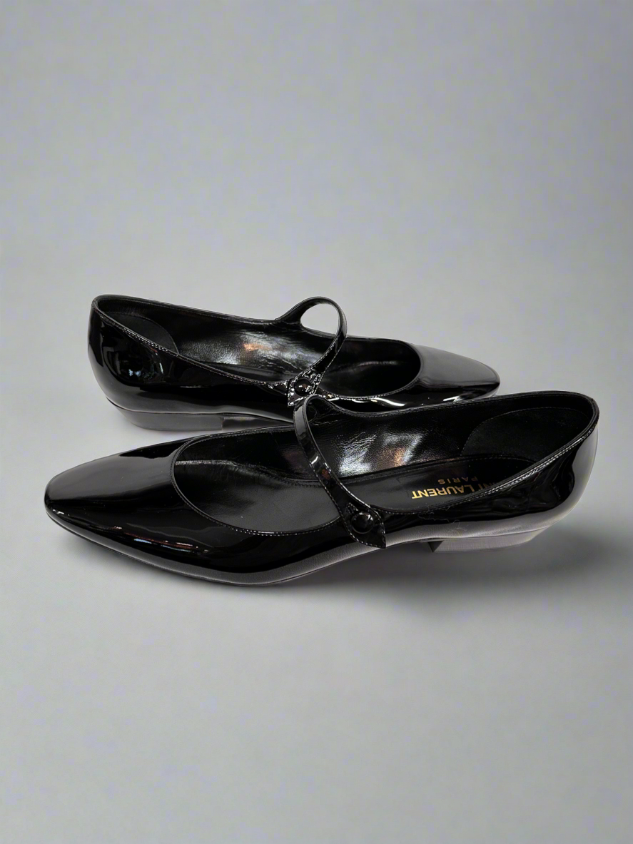 SAINT LAURENT Maryjane Flat