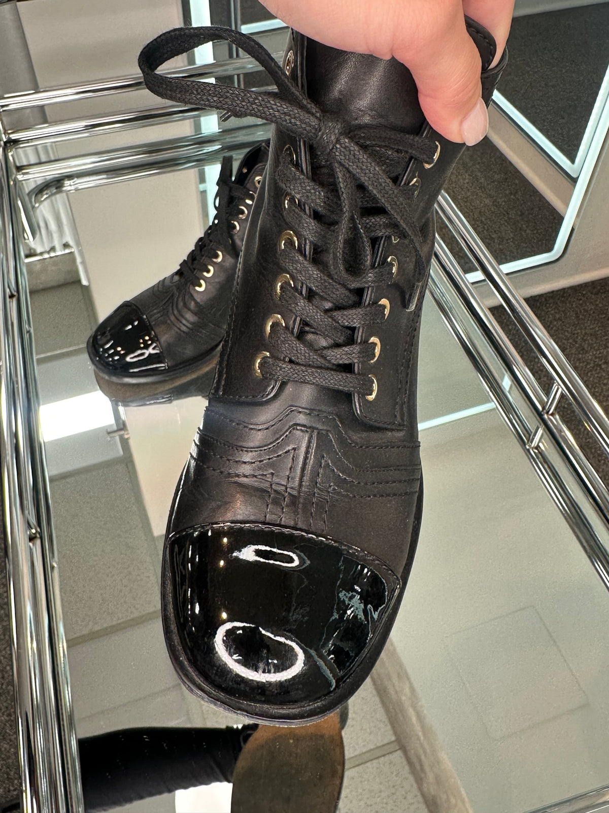 Chanel Combat Boot