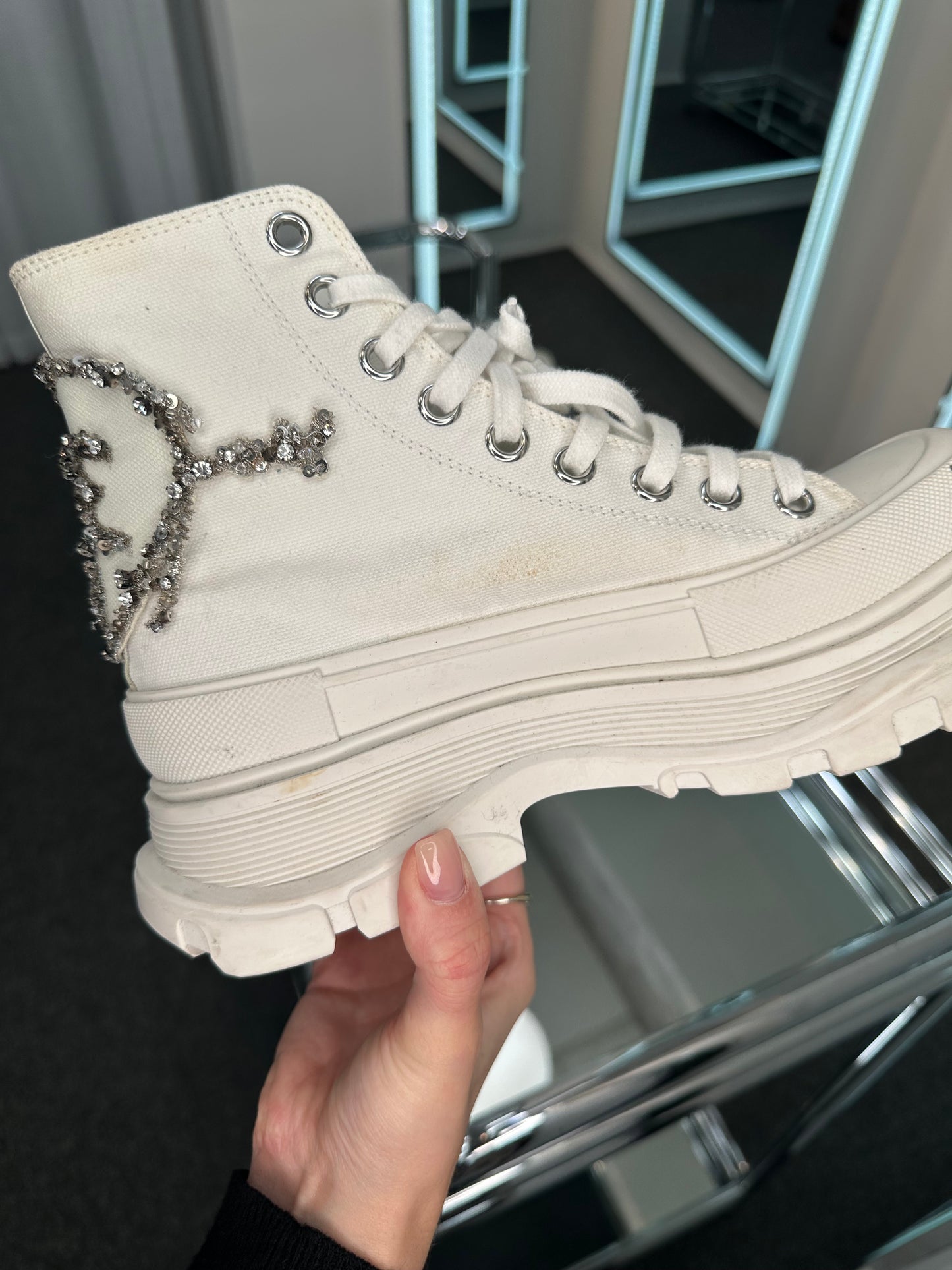 Alexander McQueen Combat Boot