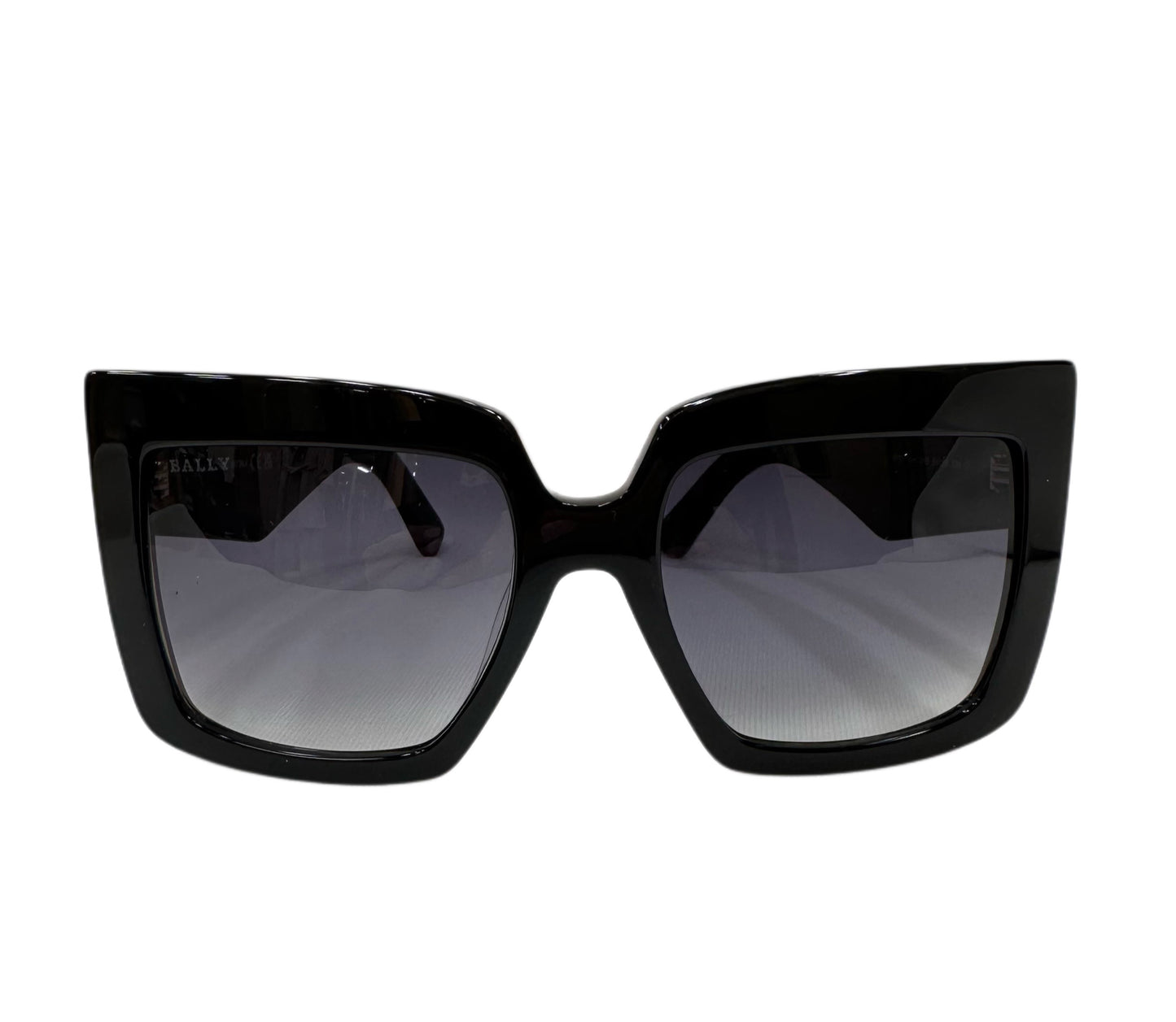 BALLY Square Black Sunglasses