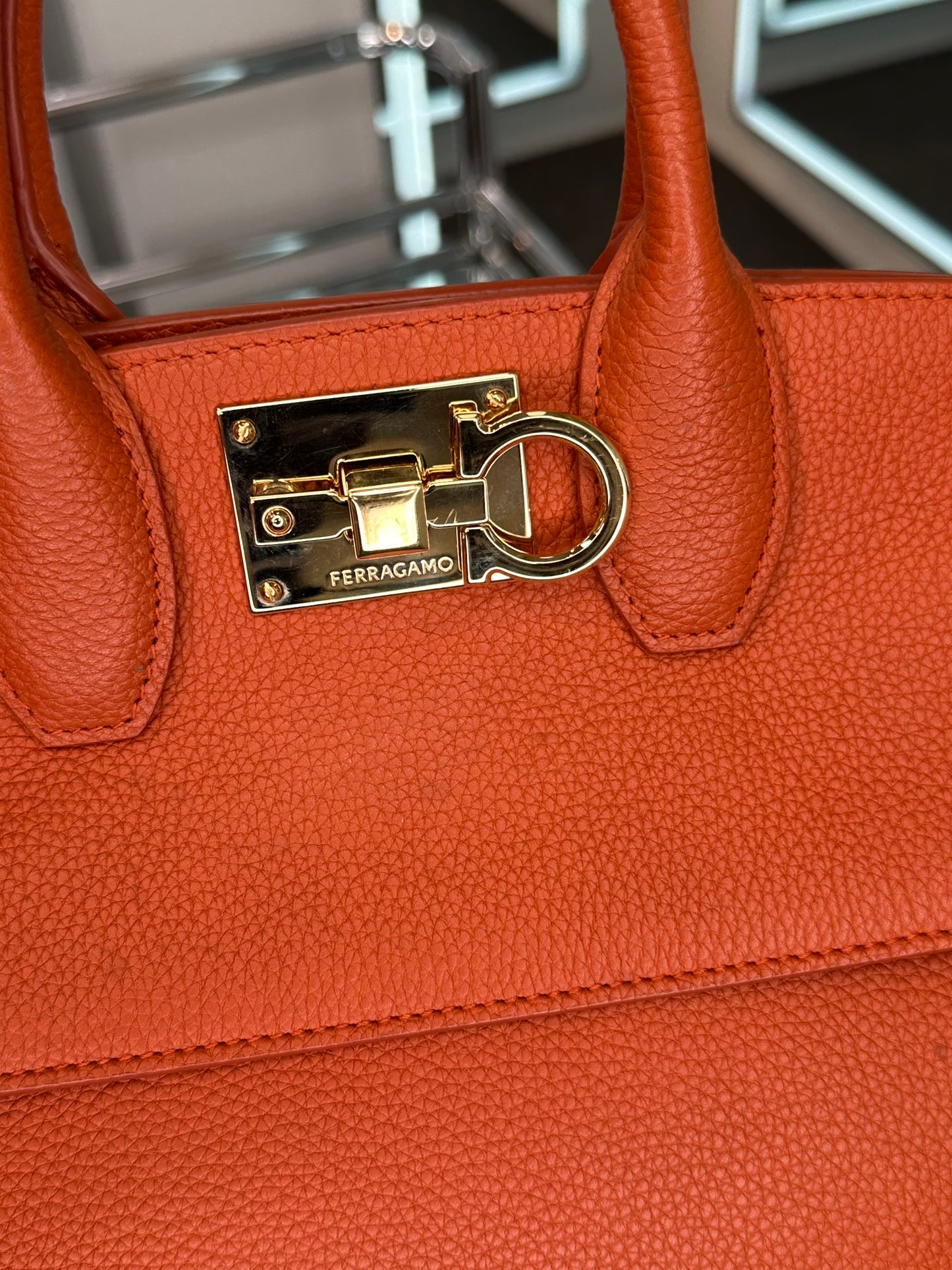 Salvatore Ferragamo Top Handle Bag