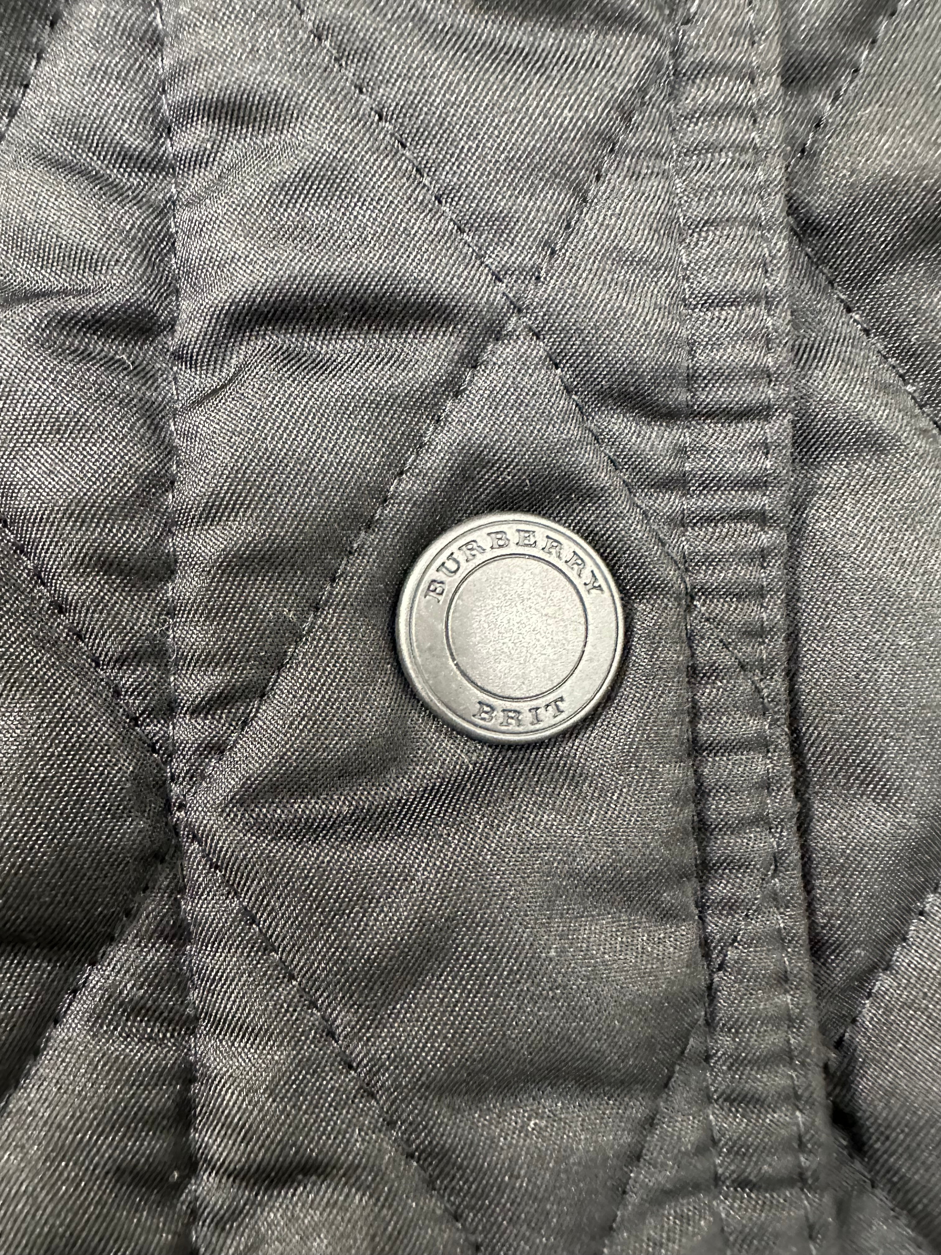 Burberry brit  ジャケット Burberry Brit Down Jacket Navy Blue Nova Check Size XS/S Men