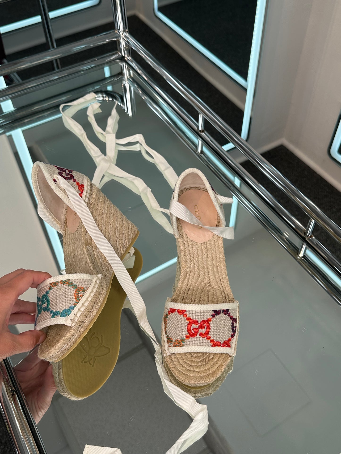 Gucci Espadrille Wedge