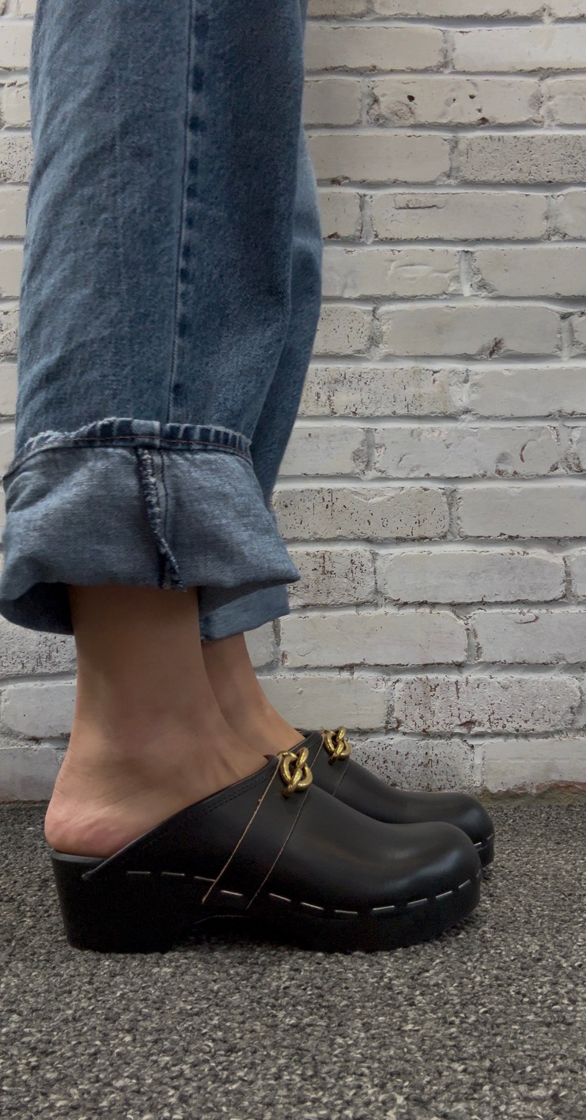 Saint Laurent Clog