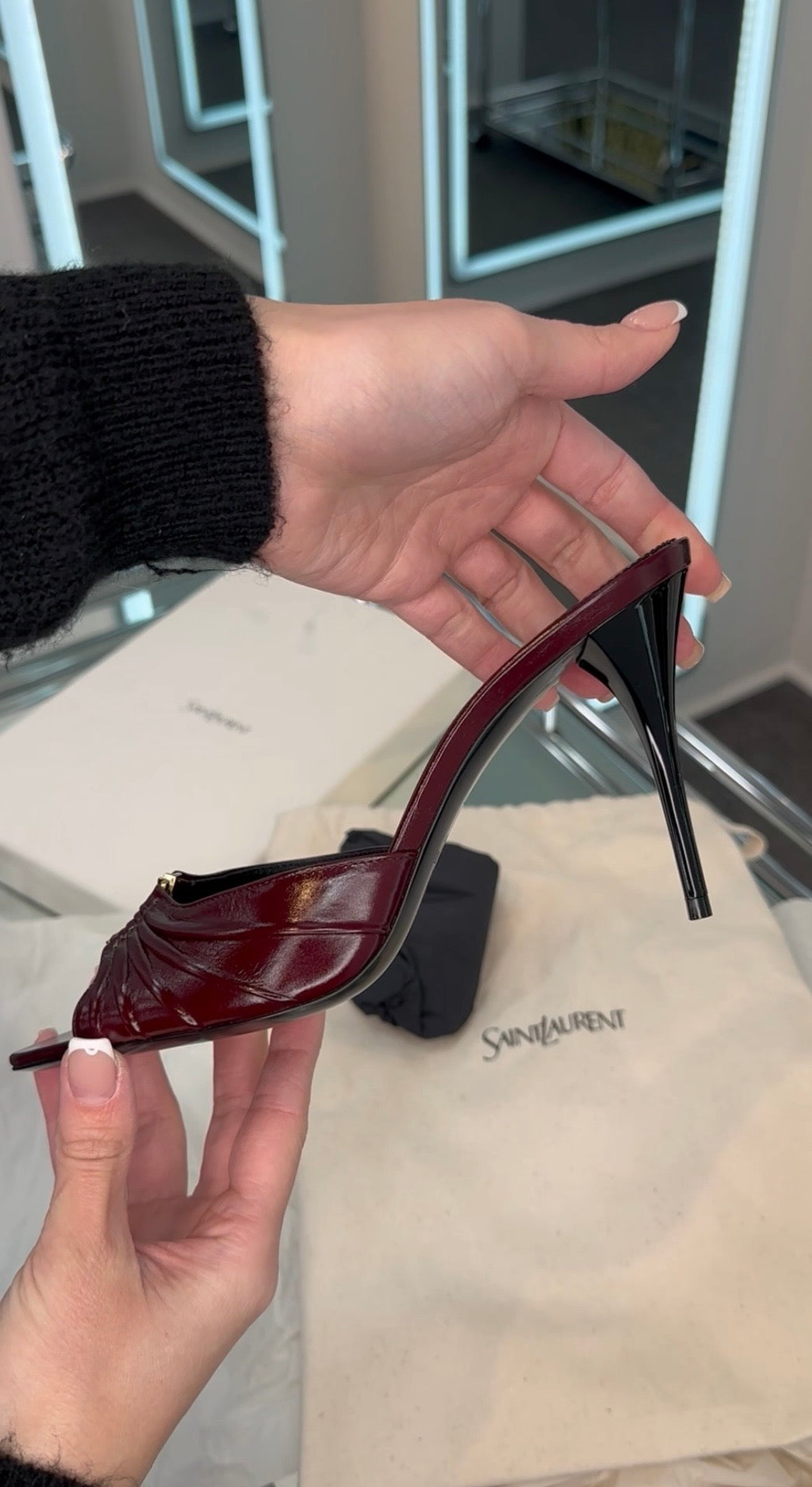 Saint Laurent Mule Sandal