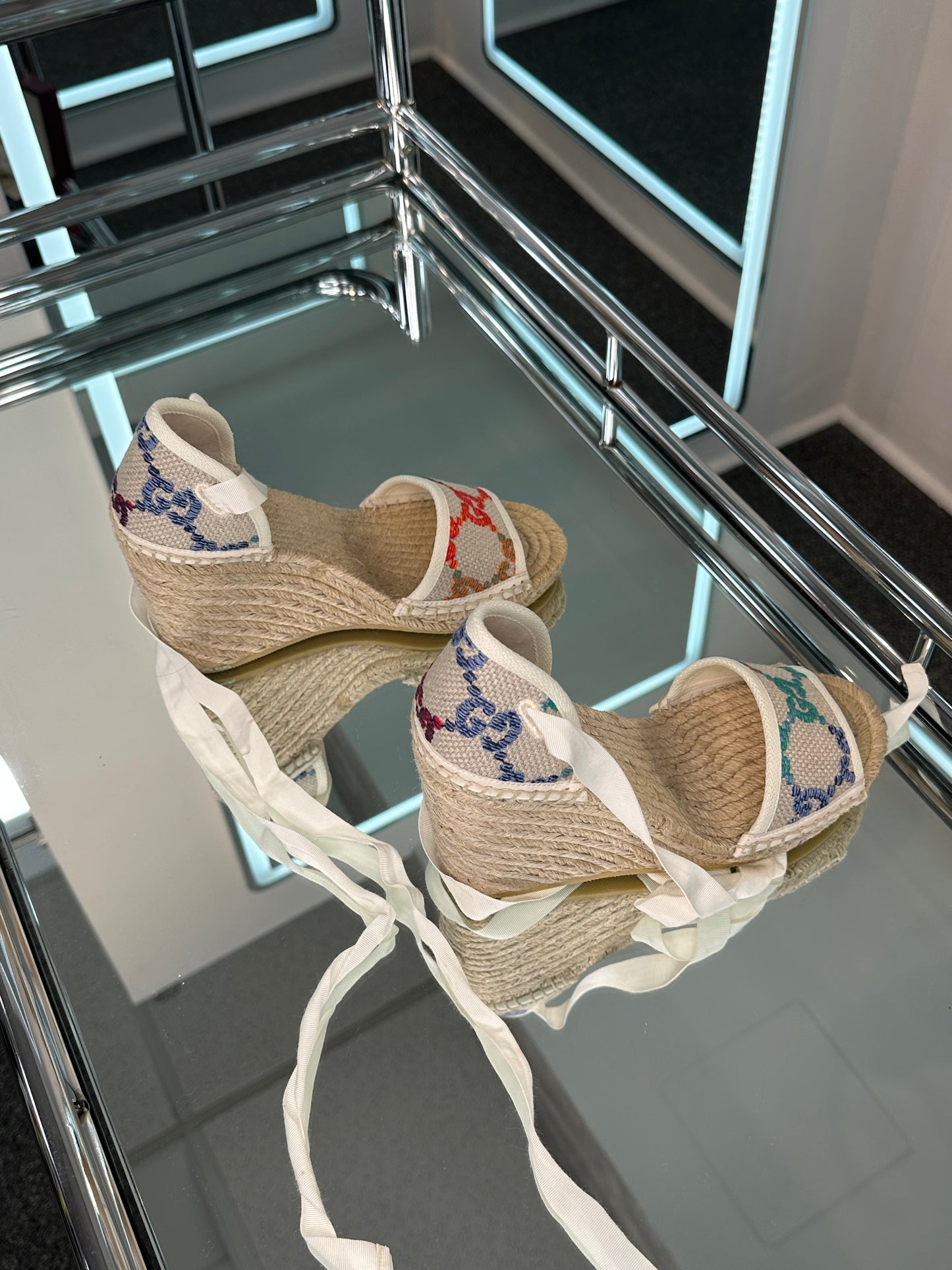 Gucci Espadrille Wedge