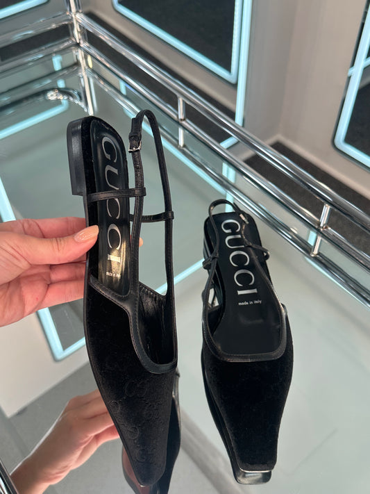 Gucci Slingback Ballet Flat