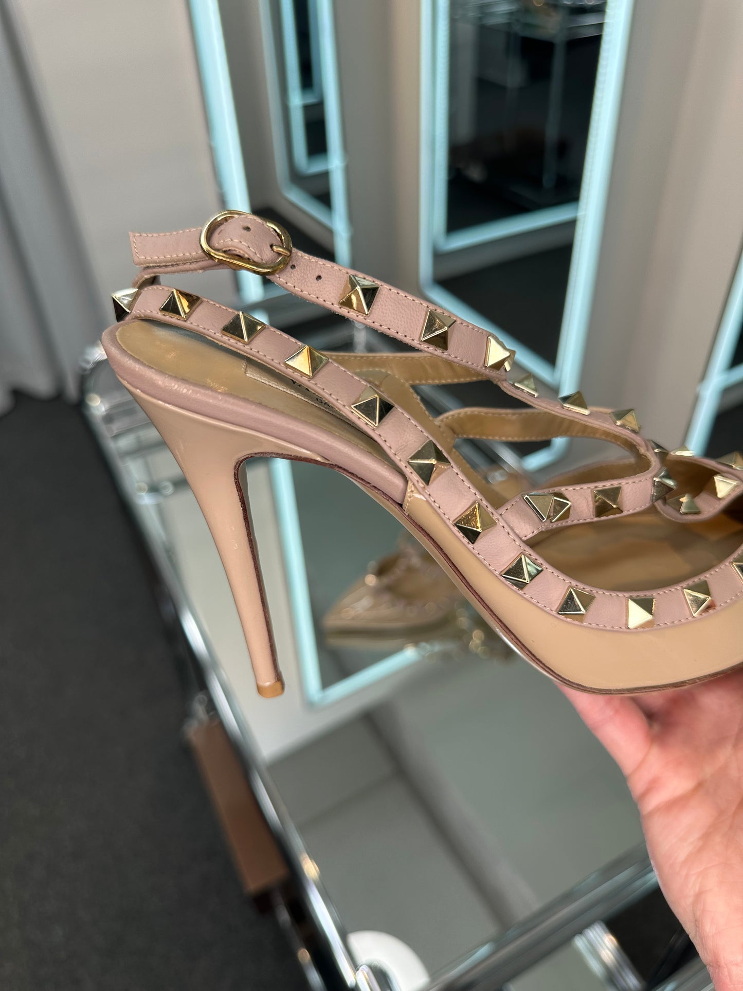 Valentino Caged Pumps