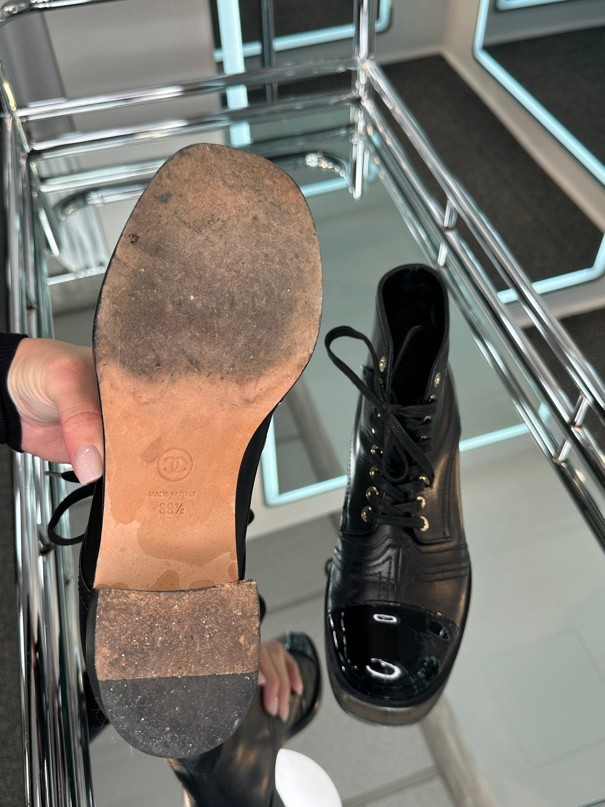 Chanel Combat Boot