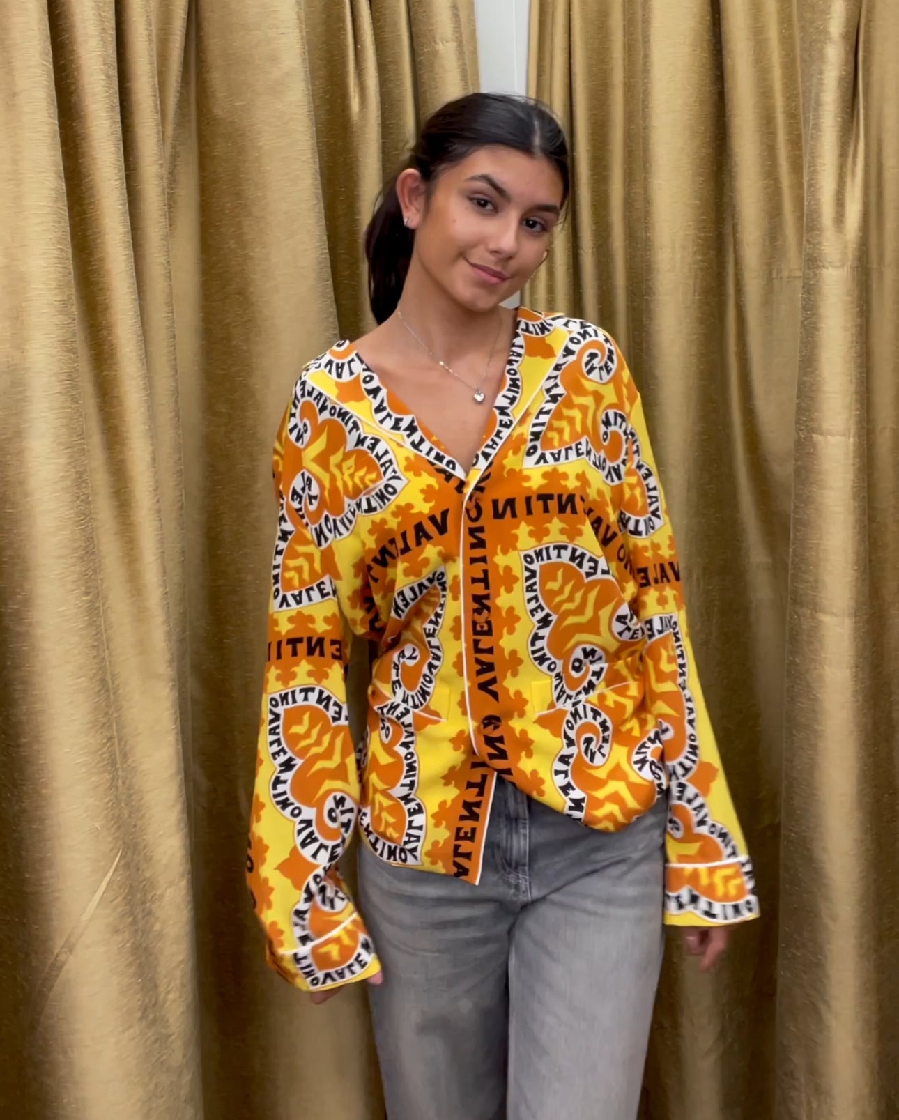 Valentino bandana Top