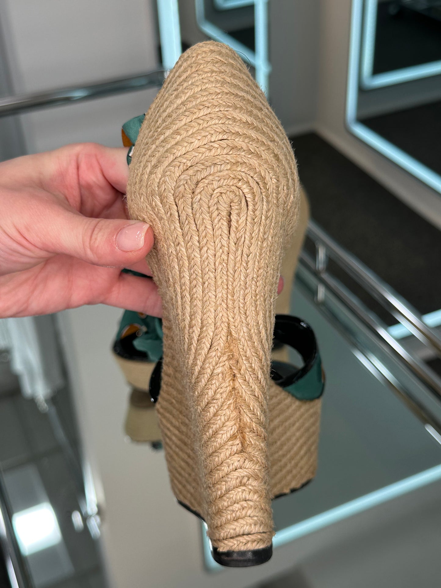 Gucci Espadrille Wedge