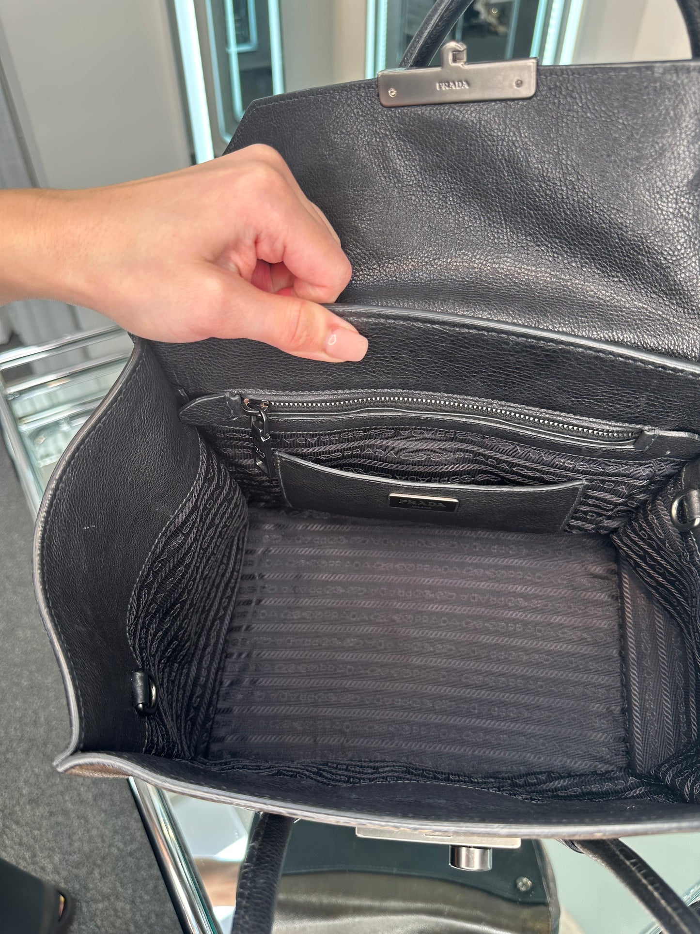 Prada Top Handle Bag