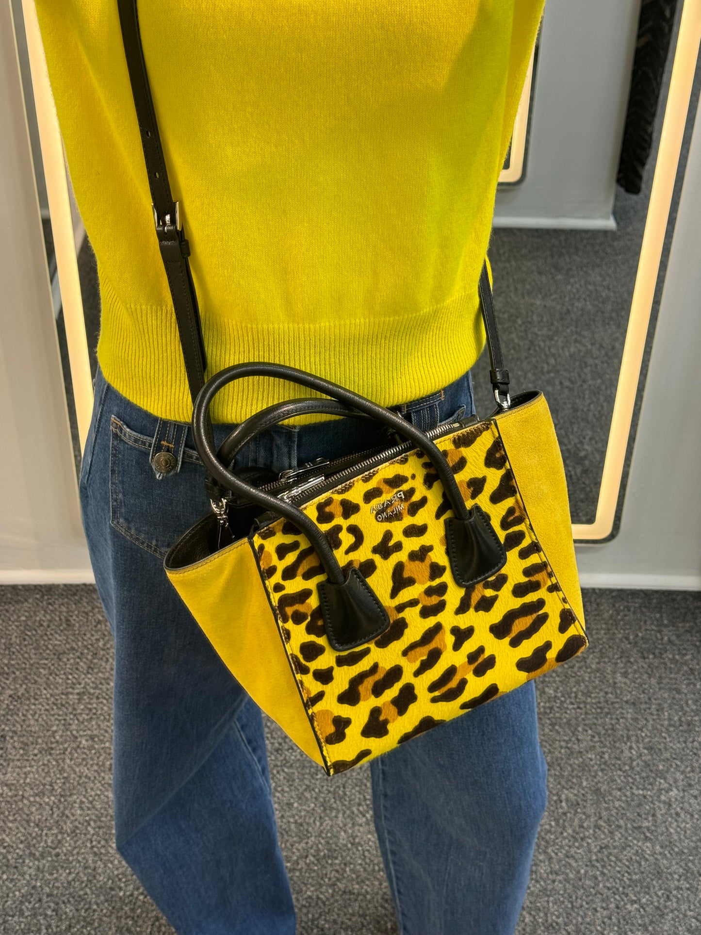 Prada Cavallino Tote