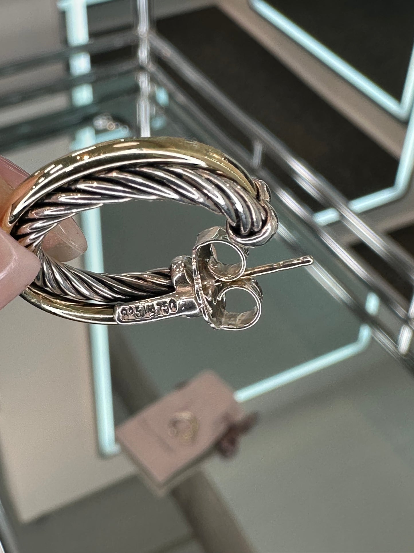 David Yurman Hoop Earrings