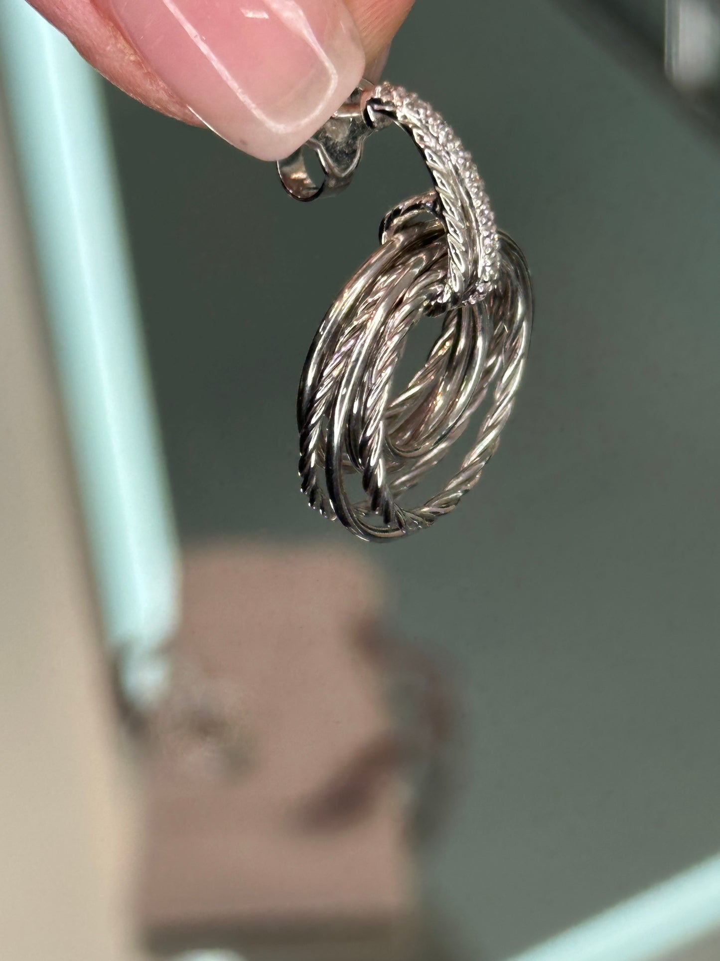 David Yurman Drop Earrings