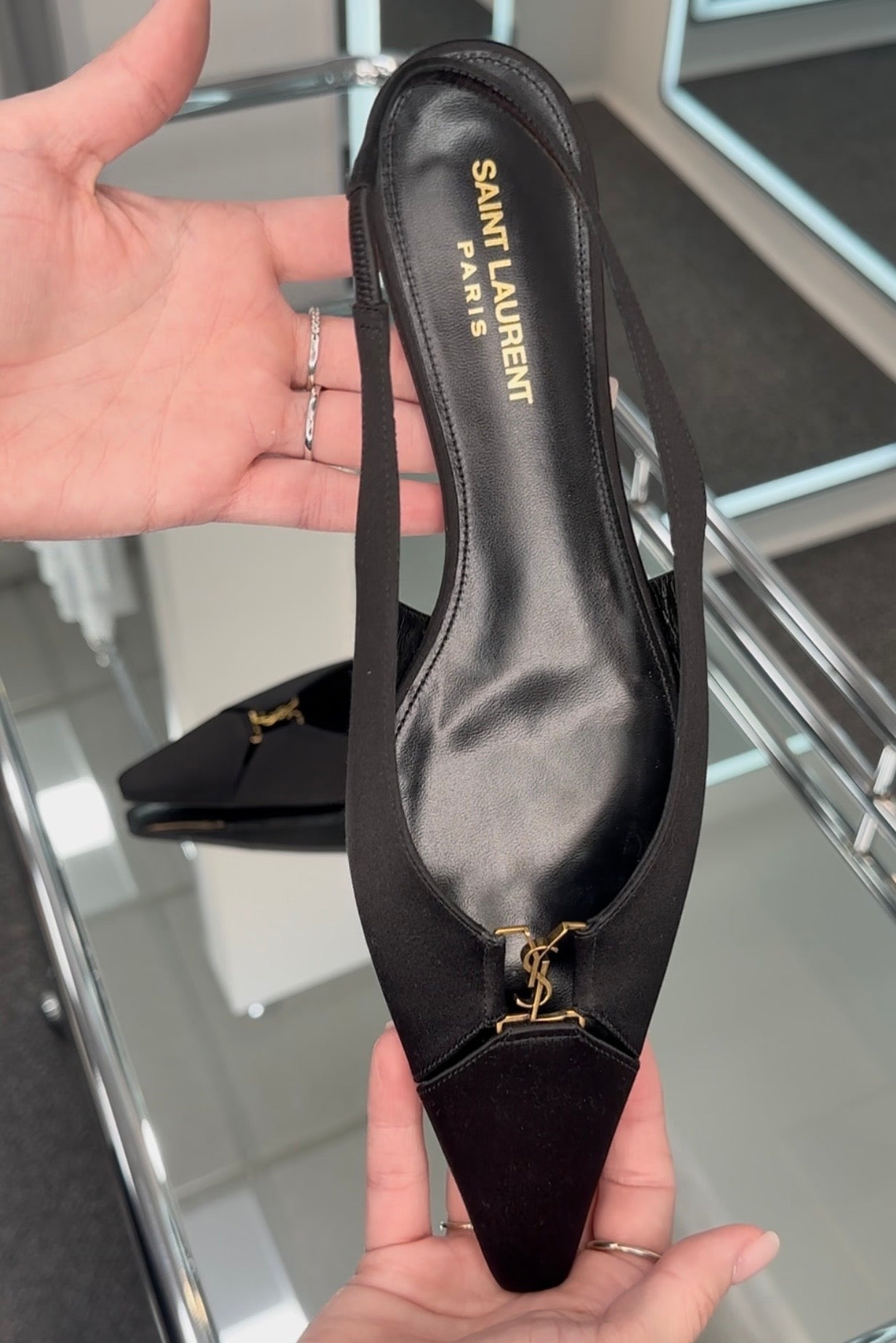 Saint Laurent Slingback Flats