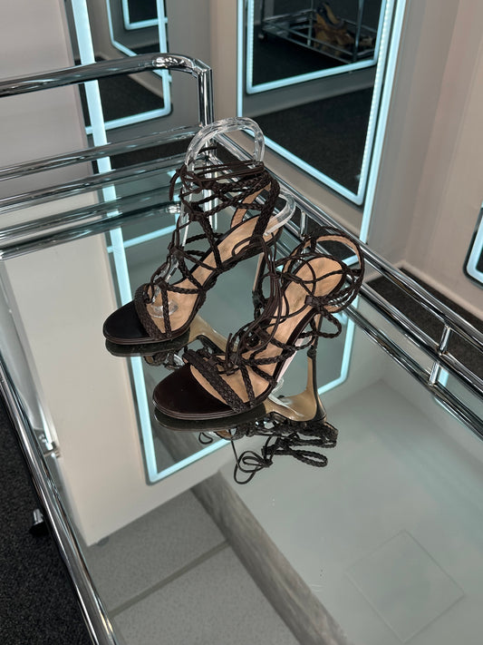 Gianvito Rossi Lace-Up Sandal