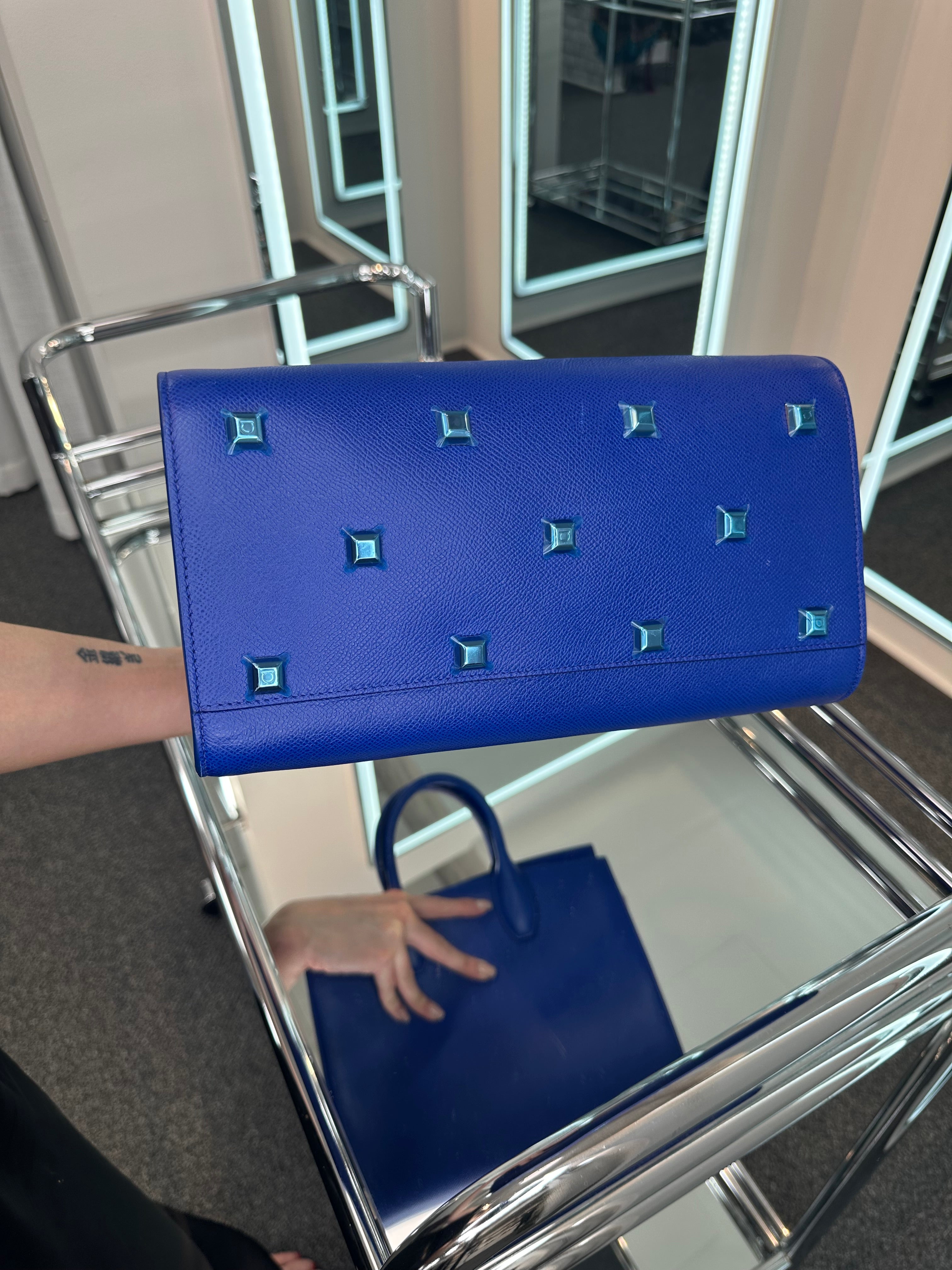 Salvatore Ferragamo Top Handle Bag – Past & Present Boutique