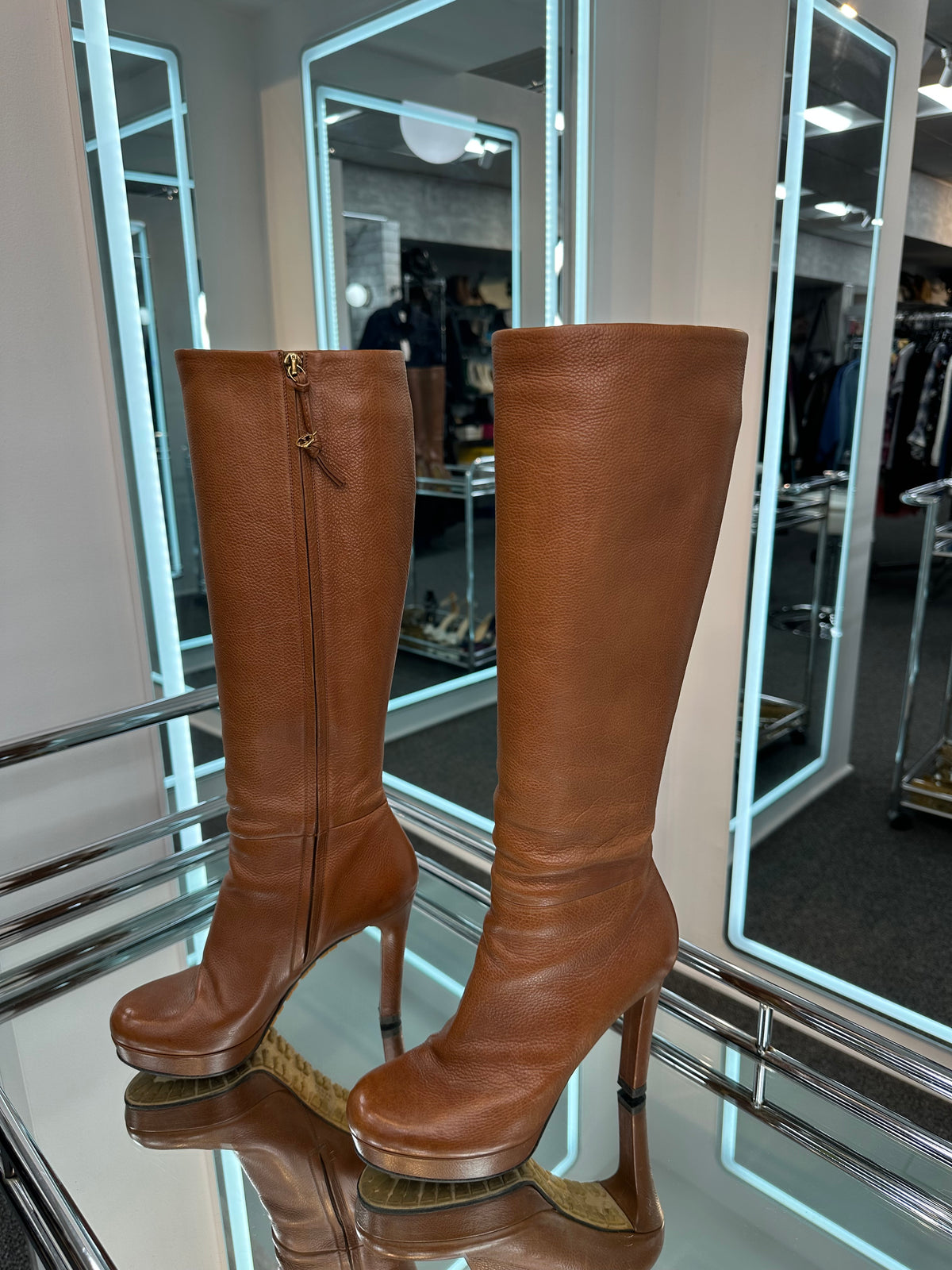 Gucci Knee High Boots