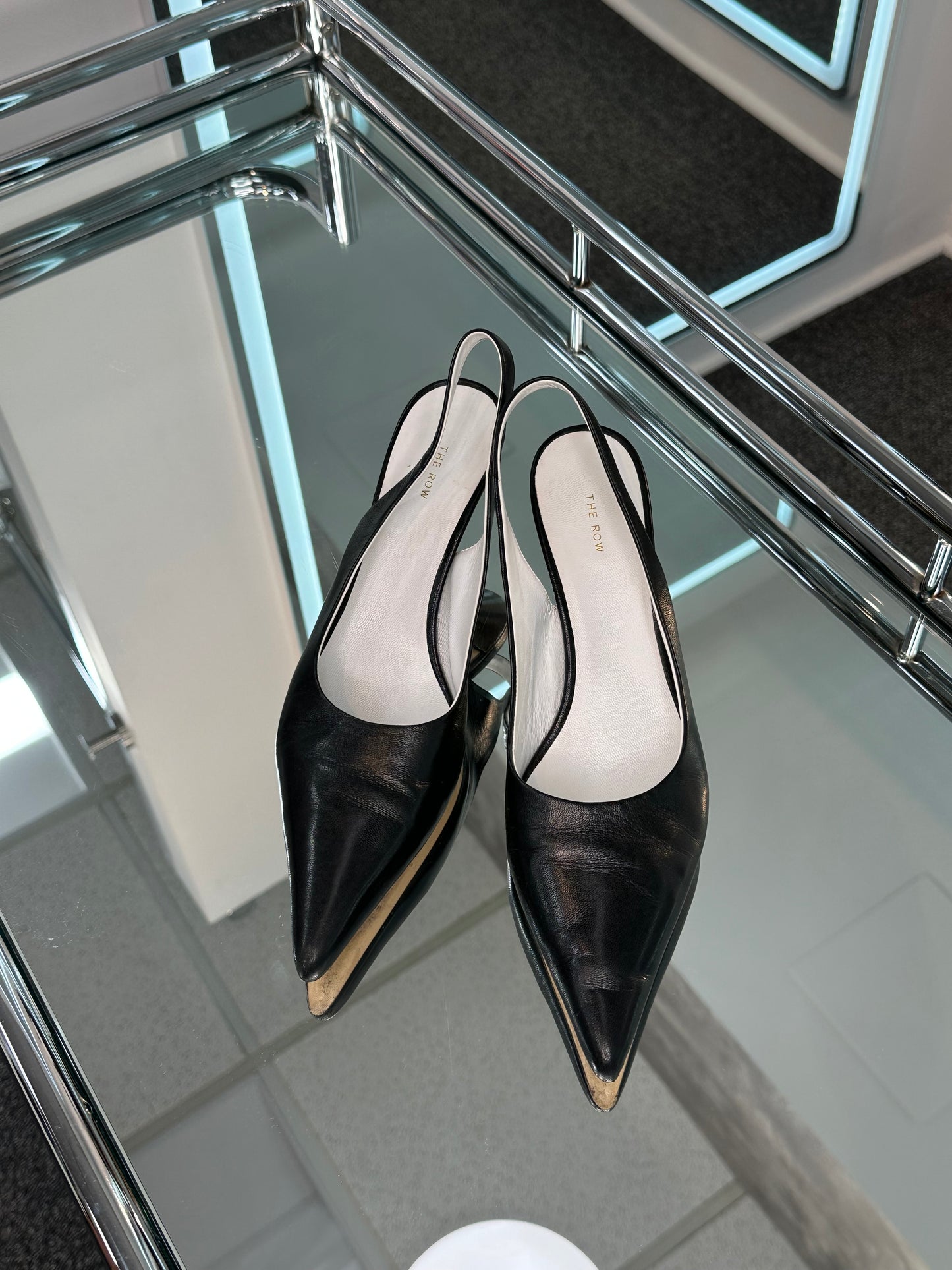 The Row Sling-back Pumps