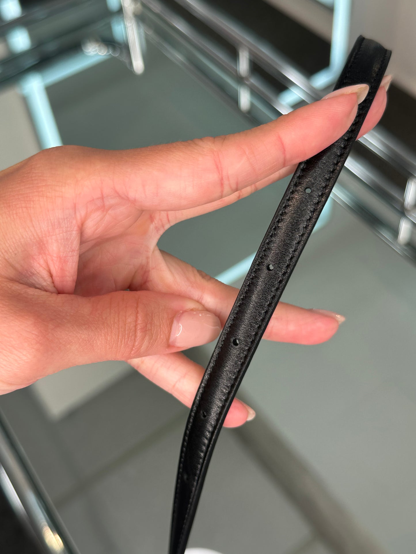 Saint Laurent thin Belt