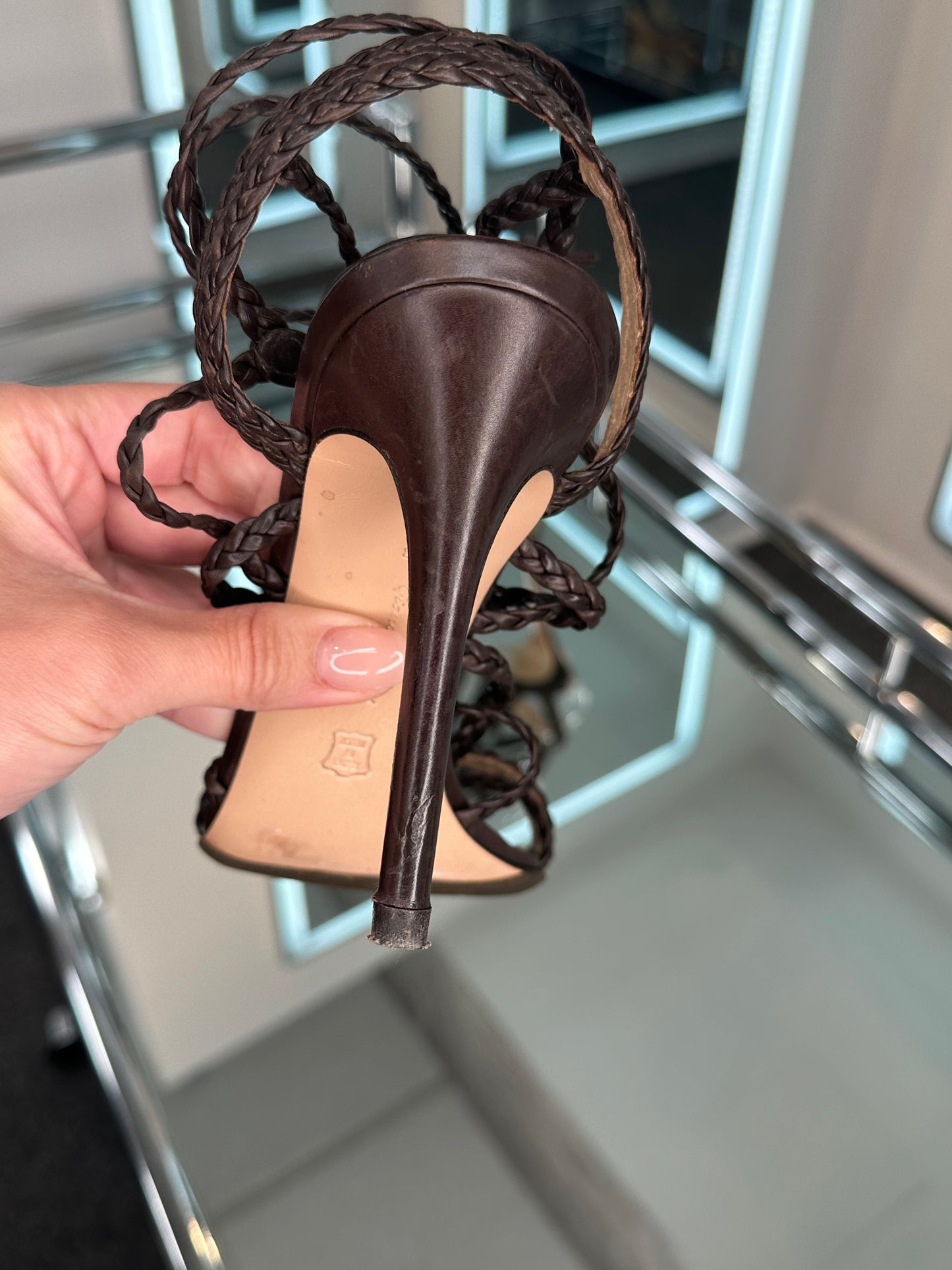 Gianvito Rossi Lace-Up Sandal