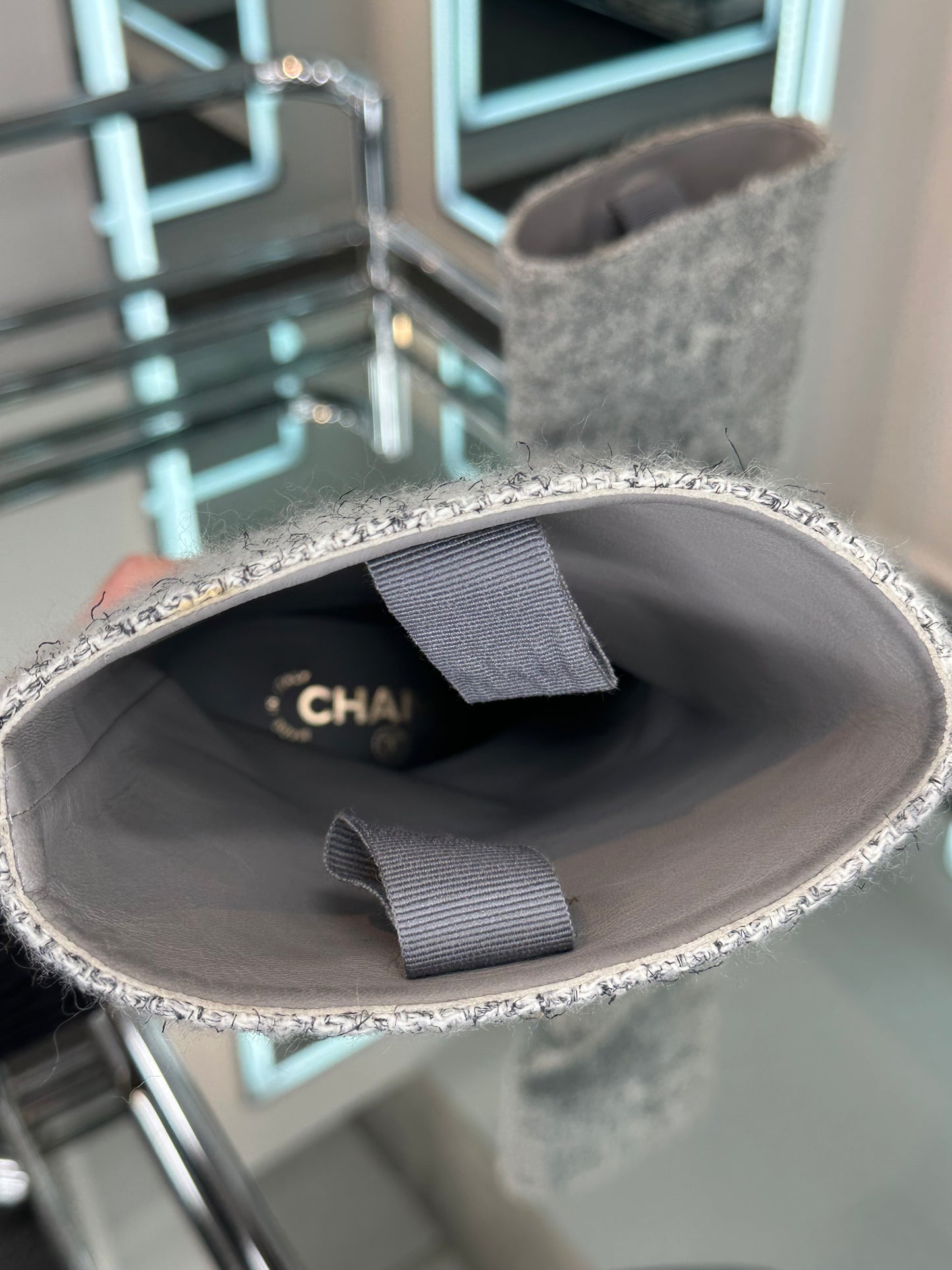 Chanel short Riding Boots