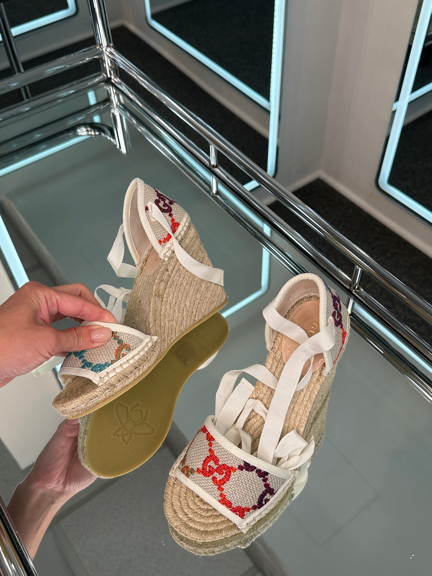 Gucci Espadrille Wedge