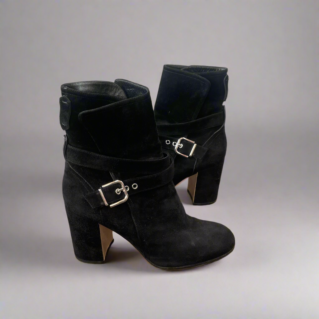 GIANVITO ROSSI Buckle Booties