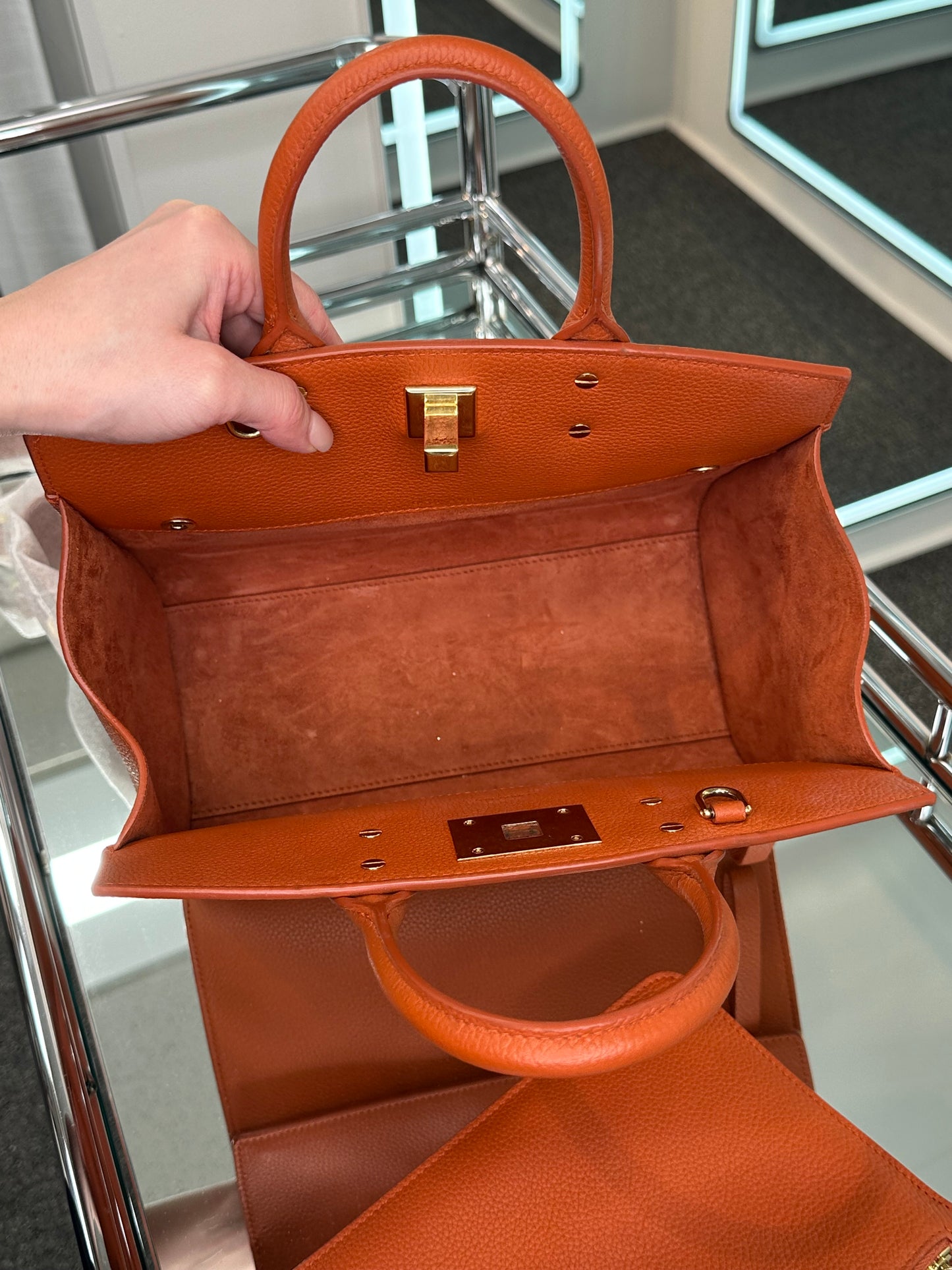 Salvatore Ferragamo Top Handle Bag