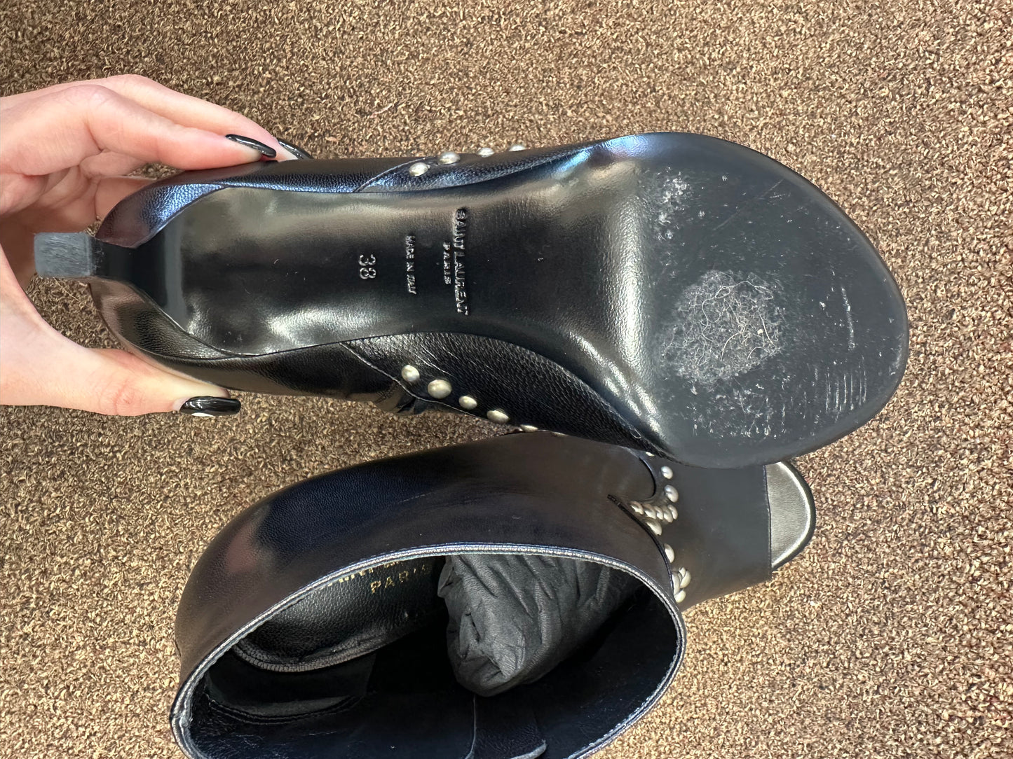 SAINT LAURENT Ankle Booties