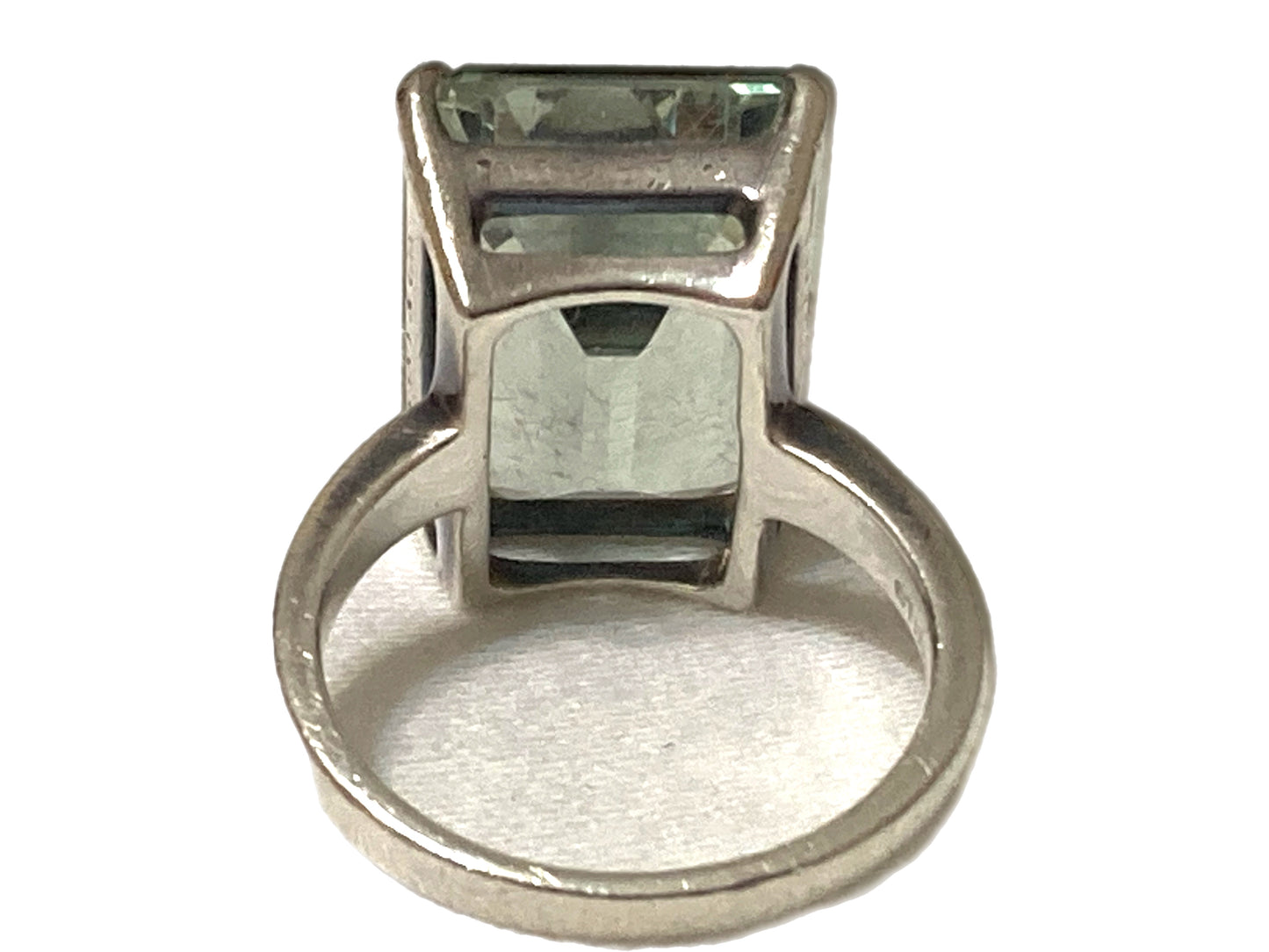 TIFFANY & CO. Sterling Silver Gemstone Ring Size 5