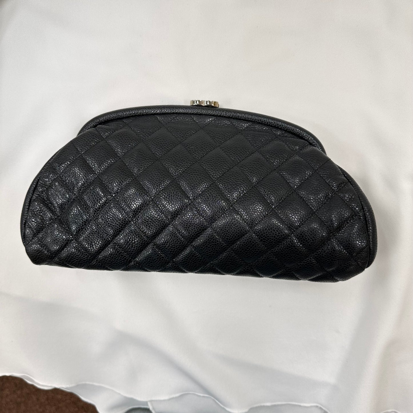 CHANEL Timeless Clutch Black