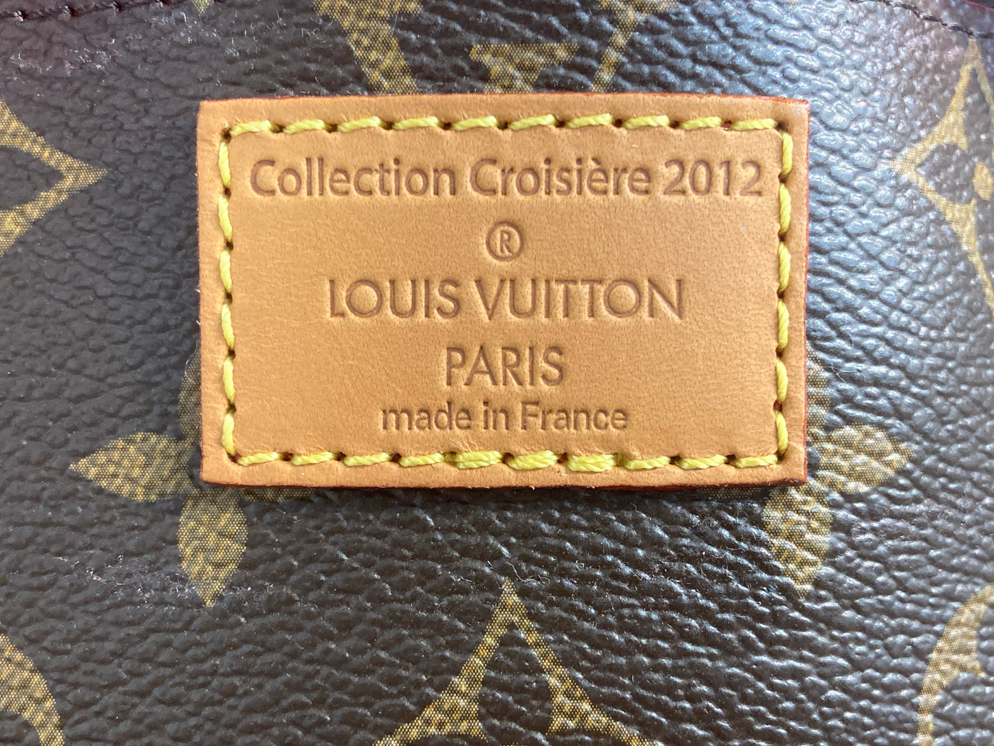 LOUIS VUITTON Saumur Perforated Clutch