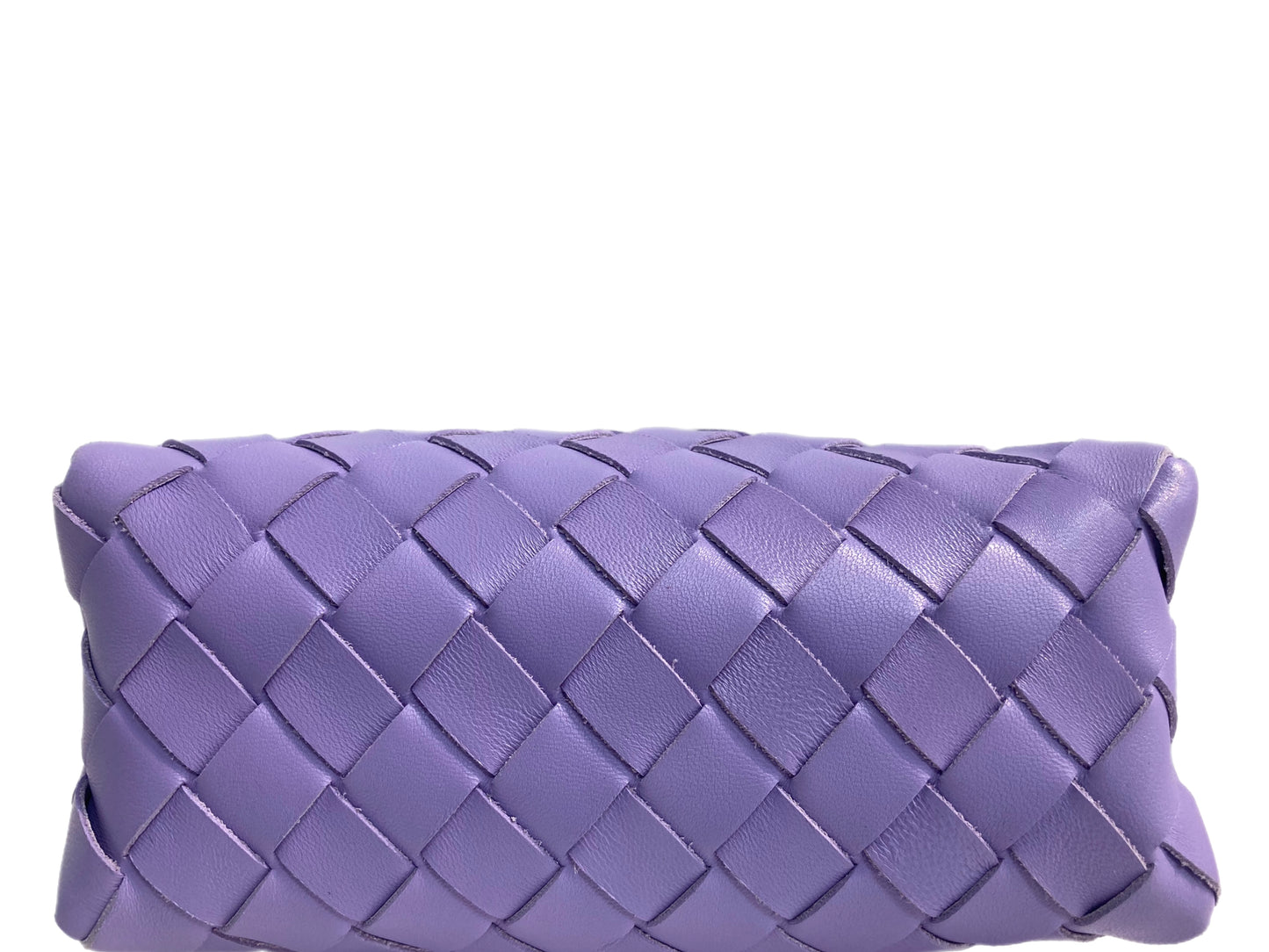 BOTTEGA VENETA Leather Mini Loop Bag Lavender