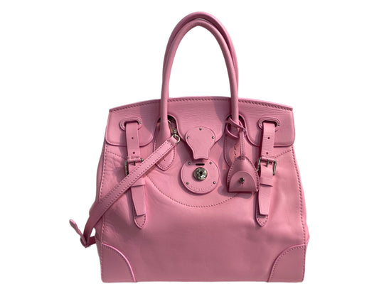 RALPH LAUREN Leather Ricky Bag Pink
