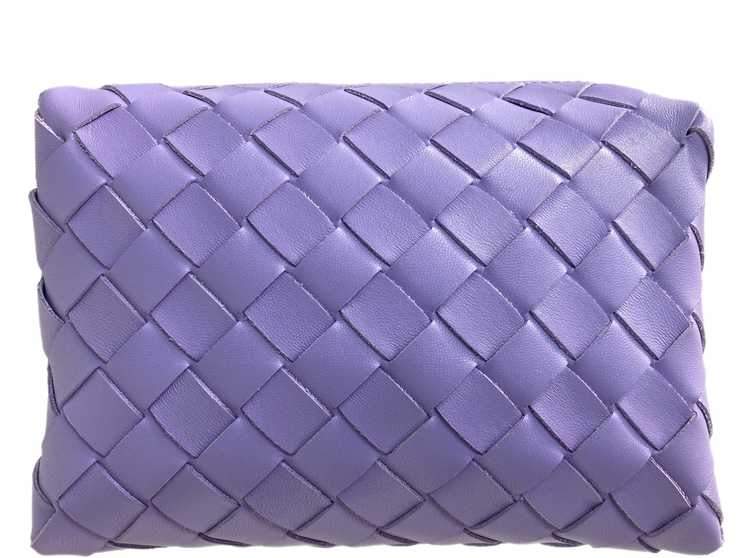 BOTTEGA VENETA Leather Mini Loop Bag Lavender