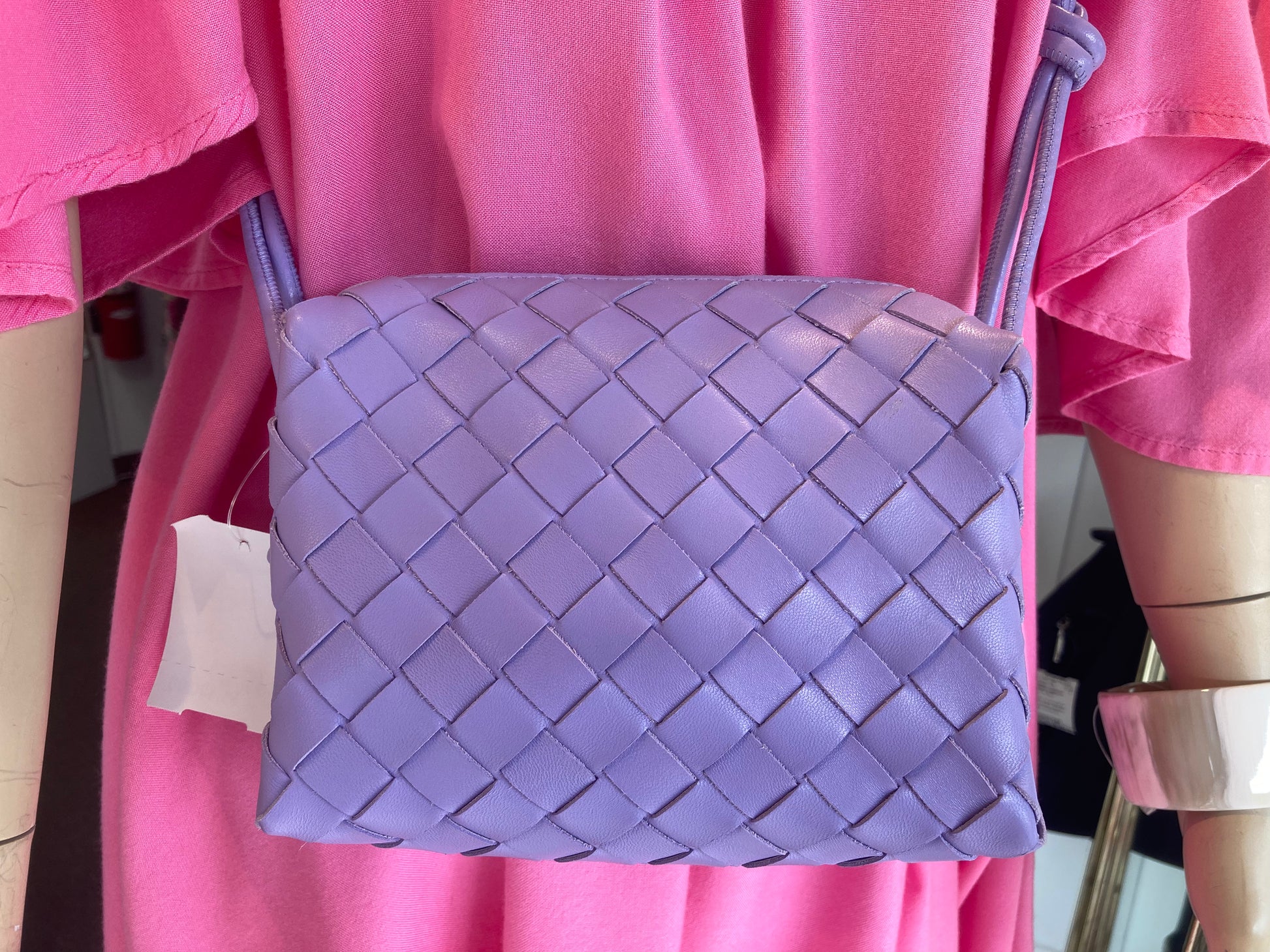 Bottega veneta lavender bag Clearance