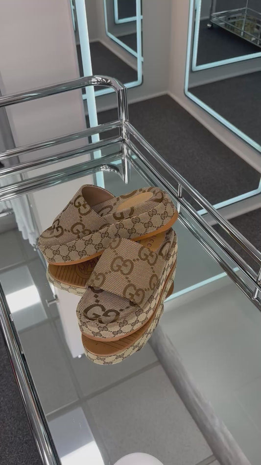 Gucci platform Sandal