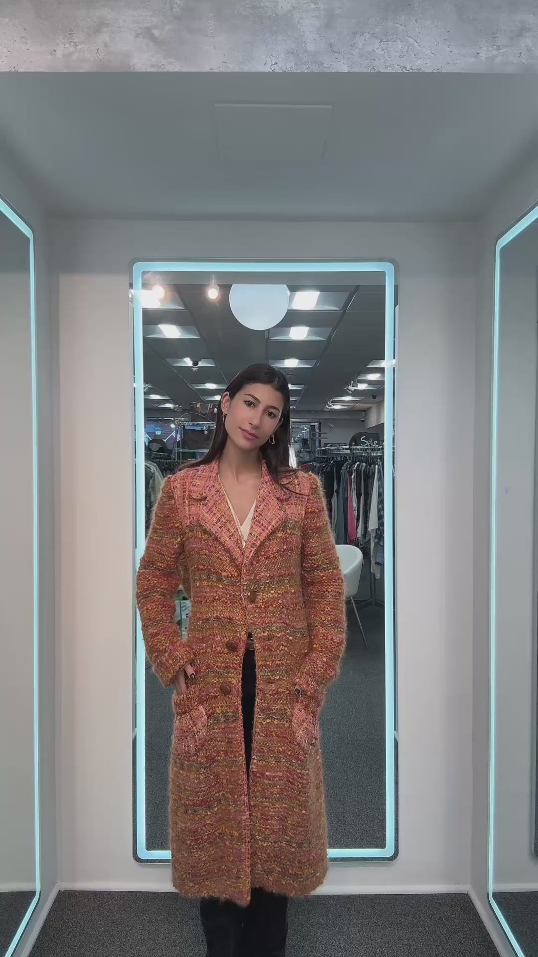 John Galliano Tweed Coat – Past & Present Boutique