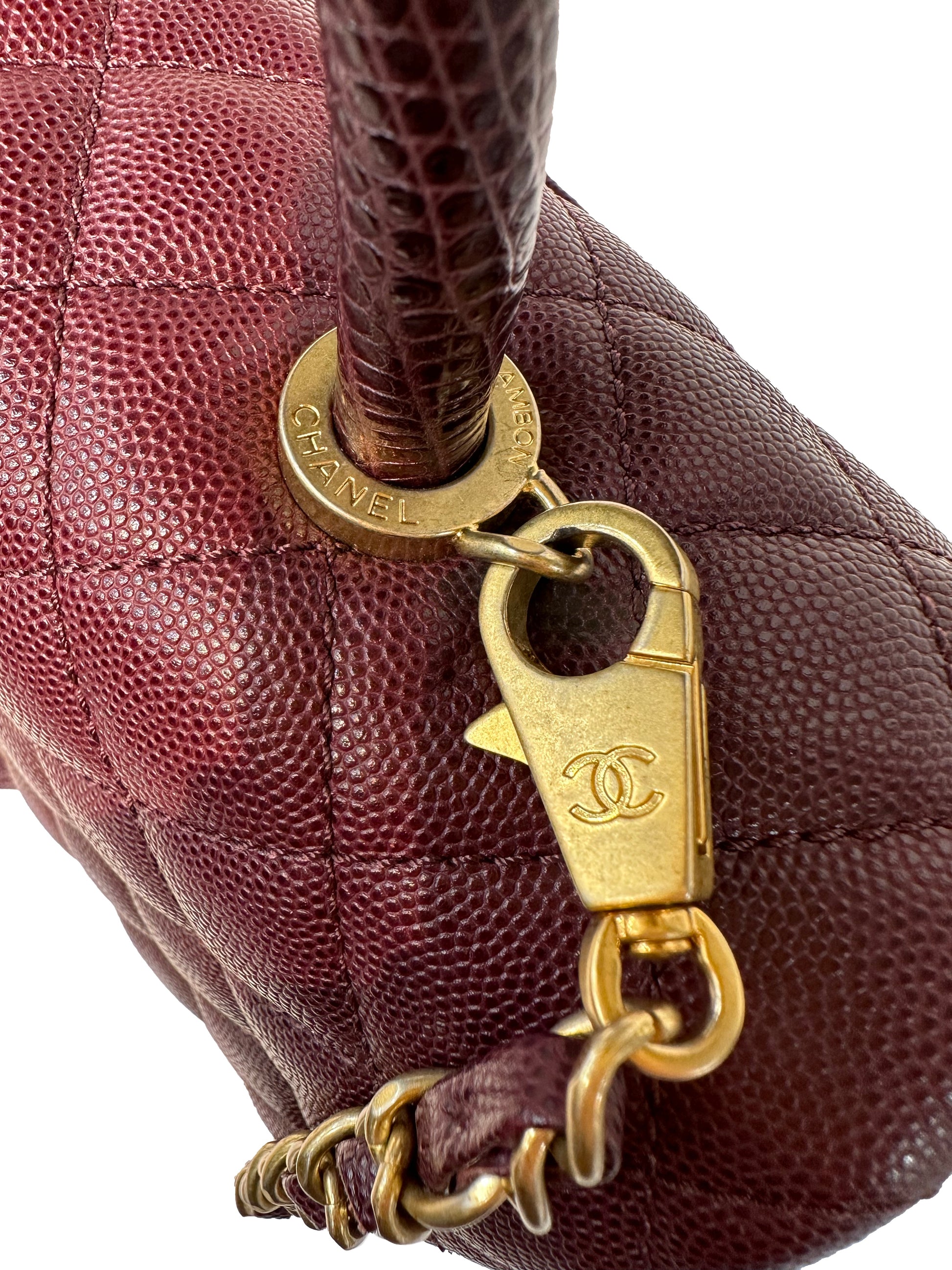 CHANEL Medium Coco Handle Flap Bag – Past & Present Boutique