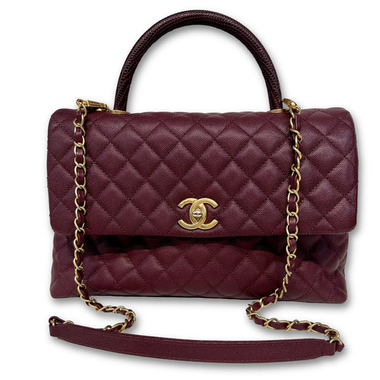 CHANEL Medium Coco Handle Flap Bag