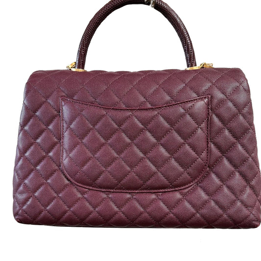 CHANEL Medium Coco Handle Flap Bag