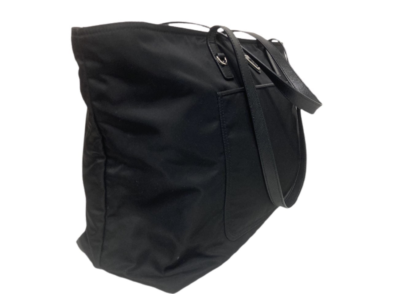 PRADA Tessuto Nylon Tote Bag Black