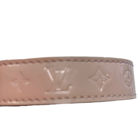LOUIS VUITTON Pink Vernis Patent Leather Bracelet