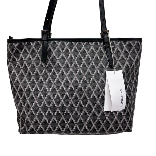 LANCASTER PARIS Black Ikon Tote